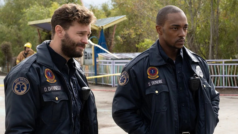 Steve et Dennis en uniforme 