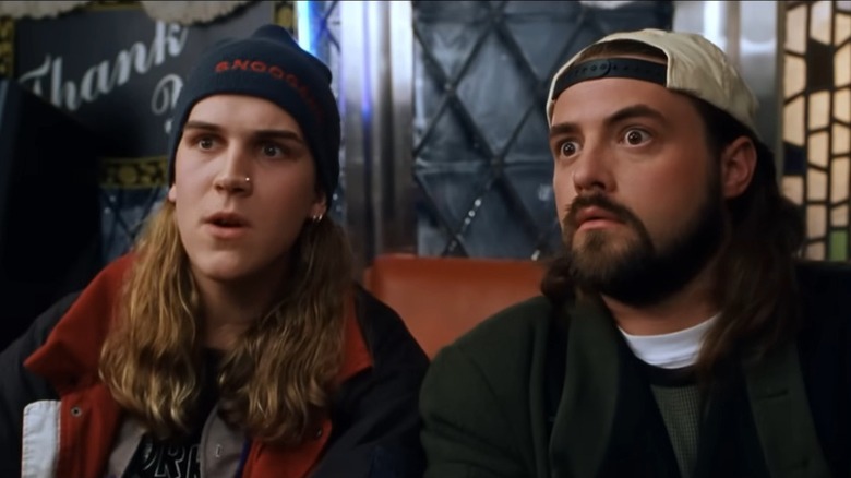 Les prophètes Jay et Silent Bob semblent surpris 