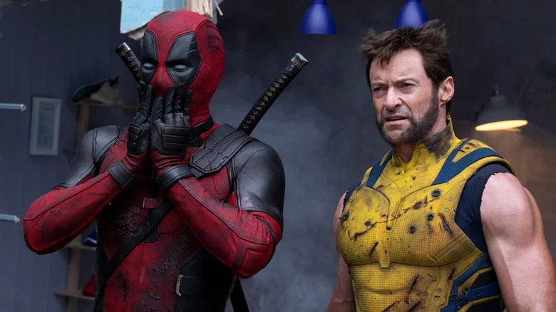 Deadpool et Wolverine ont l'air surpris dans Deadpool & Wolverine
