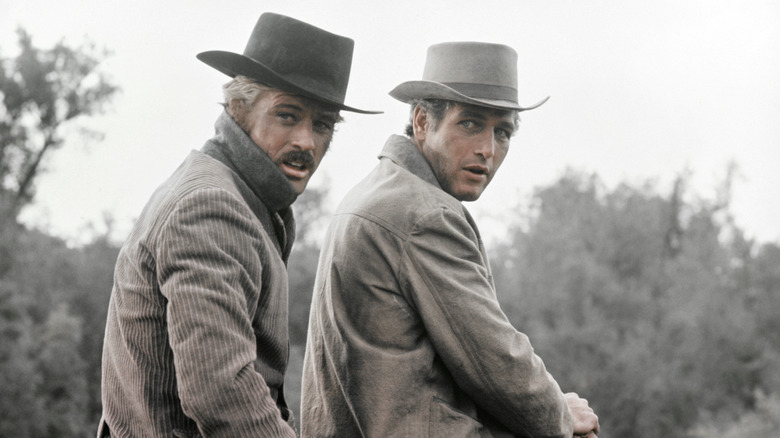 Butch et Sundance montent à cheval dans 