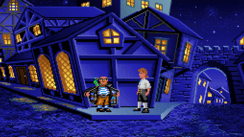 Guybrush Threepwood essaie d'acheter une carte à 
