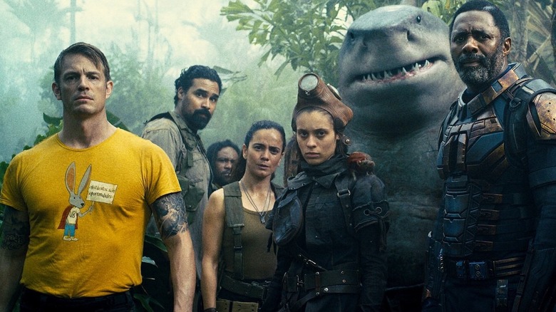 Rick Flag Jr., Sol Soria, Ratcatcher 2, King Shark, Bloodsport et les autres dans la jungle de 