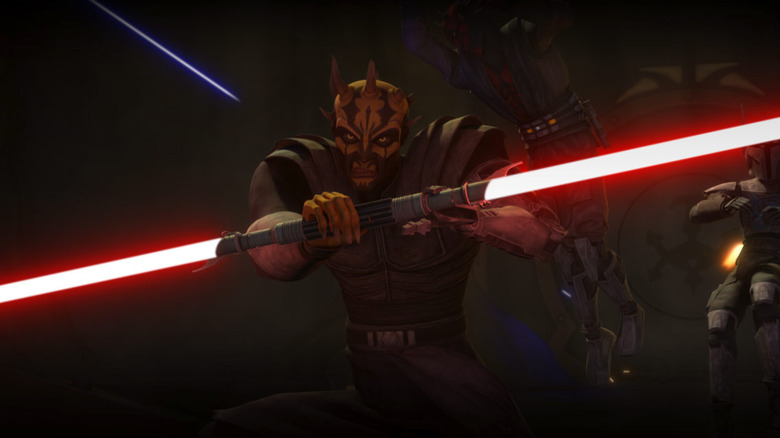 Savage Opress se bat avec Dark Maul dans Star Wars : The Clone Wars (2013)