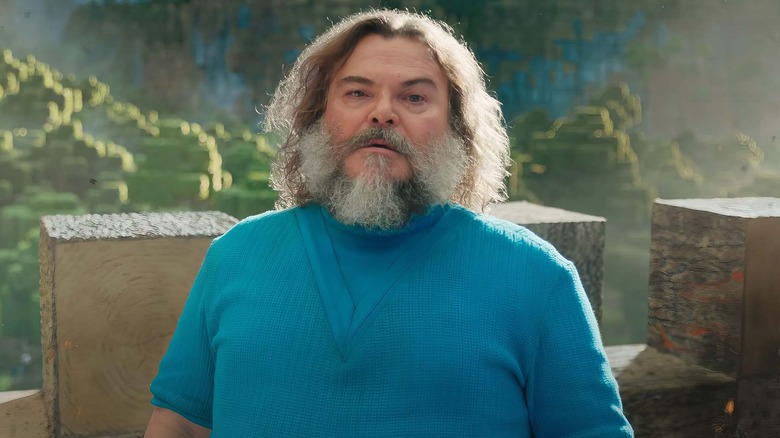 Steve se prépare à annoncer son nom dans A Minecraft Movie (2025)