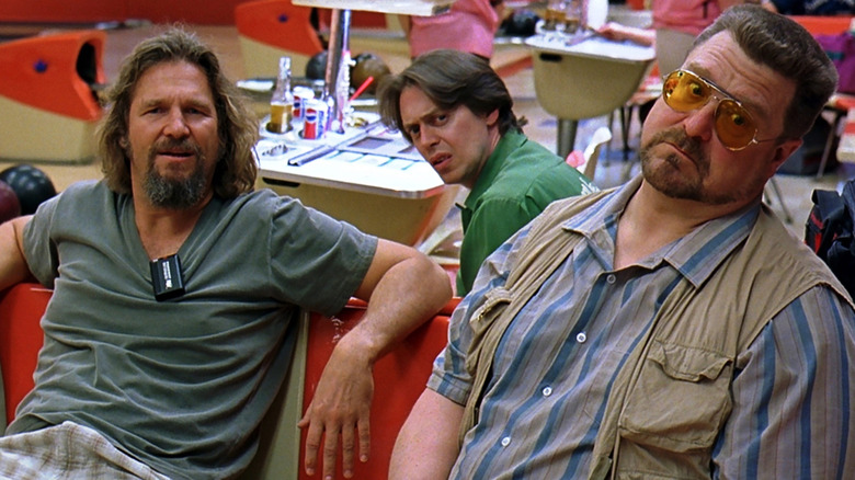 The Dude, Donny et Walter au bowling dans The Big Lebowski