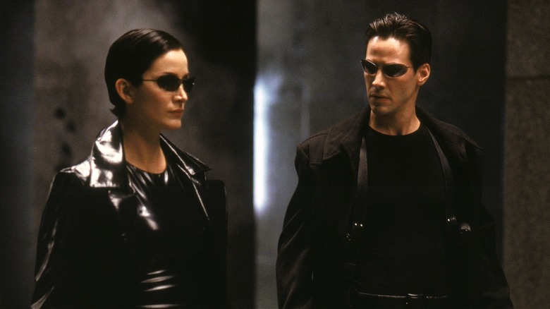 Trinity et Neo réunis dans The Matrix