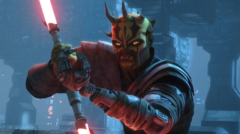 Savage Opress prêt au combat dans Star Wars : The Clone Wars (2013)