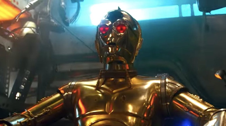 C-3PO aux yeux rouges
