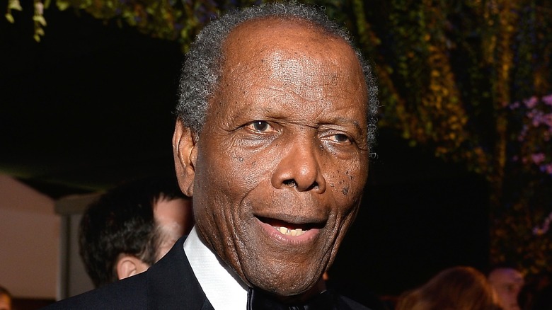 Sidney Poitier donne une interview