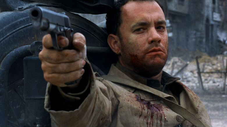 Tom Hanks dans Il faut sauver le soldat Ryan