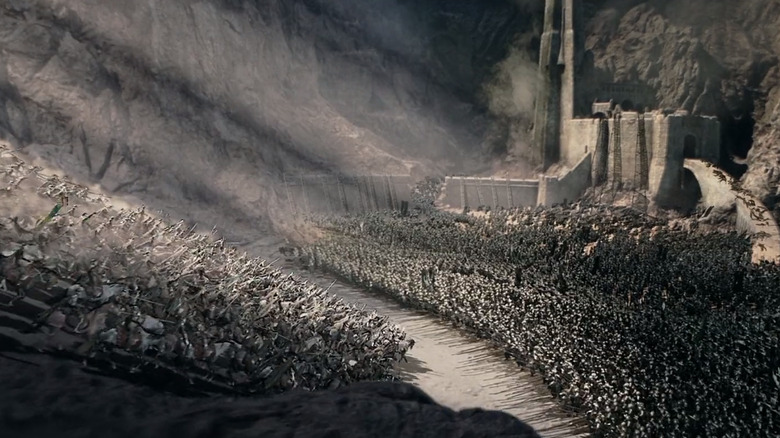Les Cavaliers du Rohan arrivent