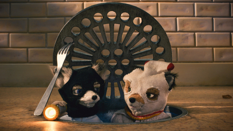Kristofferson et Ash se faufilent dans Fantastic Mr. Fox (2009)