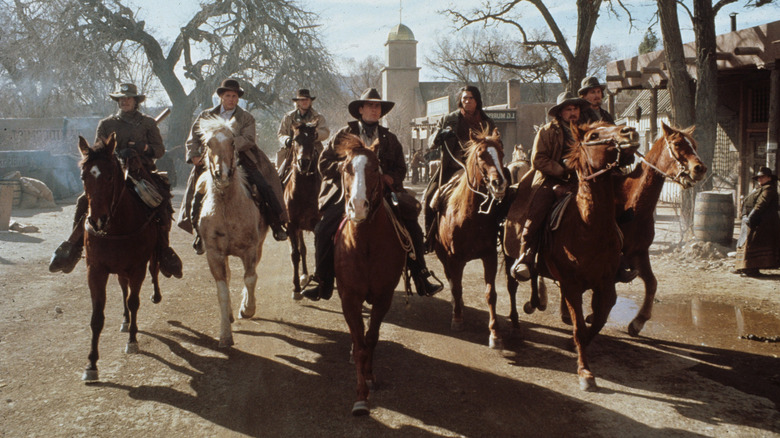 Des cowboys en ville dans 