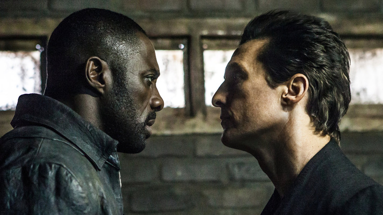 Roland et L'Homme en Noir s'affrontent dans La Tour Sombre (2017)