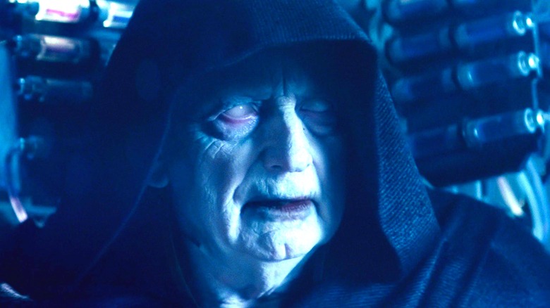 Le corps cloné de Dark Sidious dans 