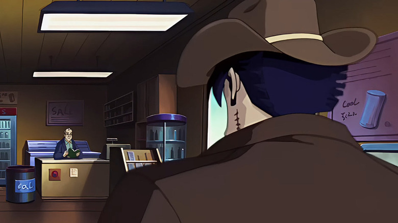 Wolverine entrant dans un magasin dans X-Men : Evolution (2000)