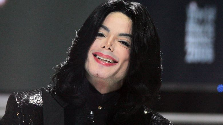 Michael Jackson souriant