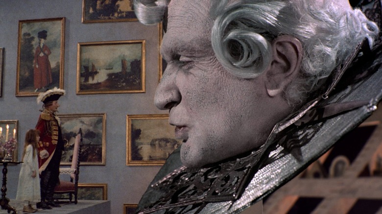 Le Baron Munchausen s'adressant au Roi de la Lune en 