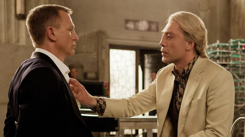 James Bond et Raoul Silva s'affrontent dans Skyfall