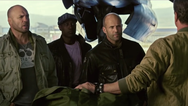 Discussions avec l'équipe Expendables