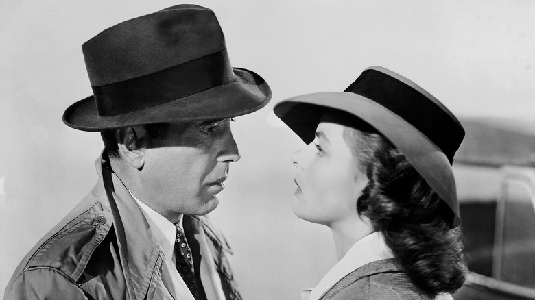 Rick et Ilsa se disent au revoir à l'aéroport de 
