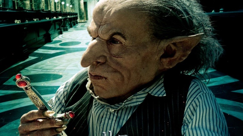 Warwick Davis dans la série Harry Potter