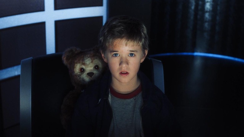 Teddy et David absorbent de nouvelles informations dans l'intelligence artificielle (2001)