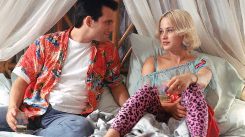 Christian Slater dans le rôle de Clarence Worley et Patricia Arquette dans le rôle d'Alabama Worley dans le classique culte True Romance.