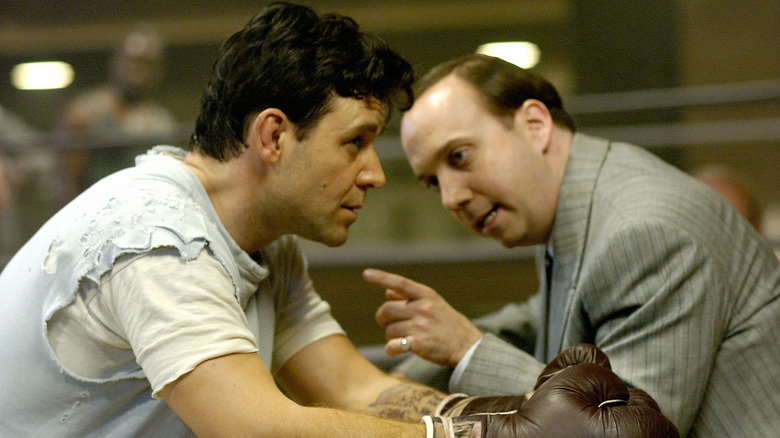 Joe parle à James sur le ring dans Cinderella Man (2005)