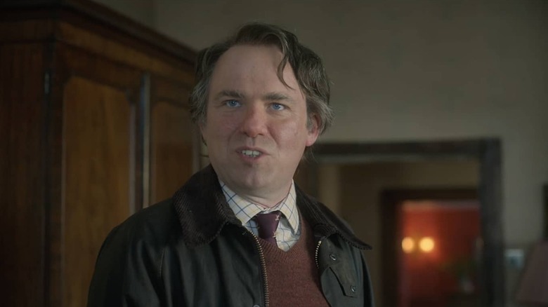 Geoffrey ricane largement dans Men