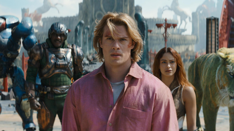 Adam aux côtés de ses copains Eternia dans Masters of the Universe (2026)