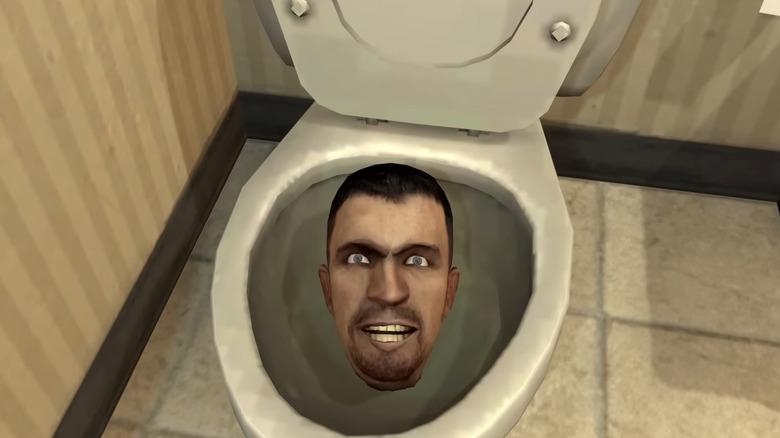 Tête de WC Skibidi