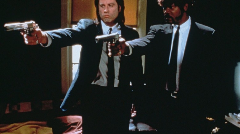 Jules et Vincent tirant au fusil