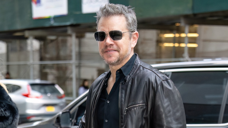 Matt Damon souriant en 2024