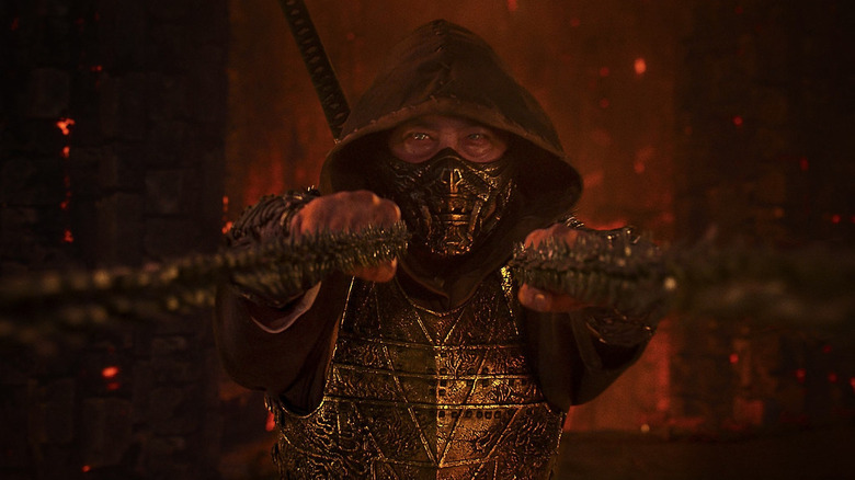 Scorpion en plein combat dans Mortal Kombat II (2026)