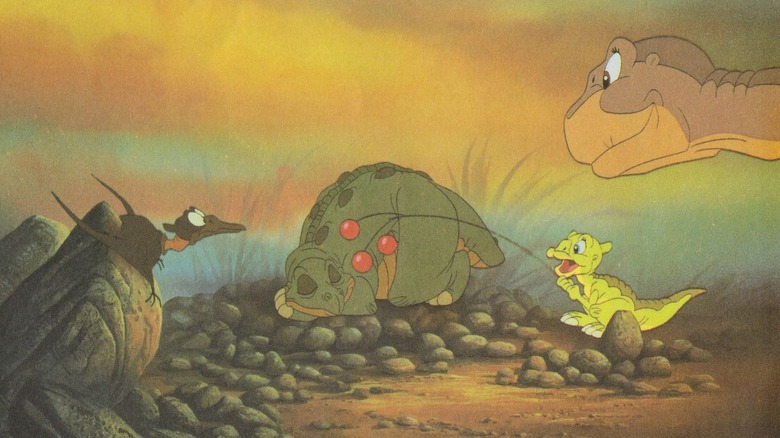 Petrie, Spike, Ducky et Littlefoot