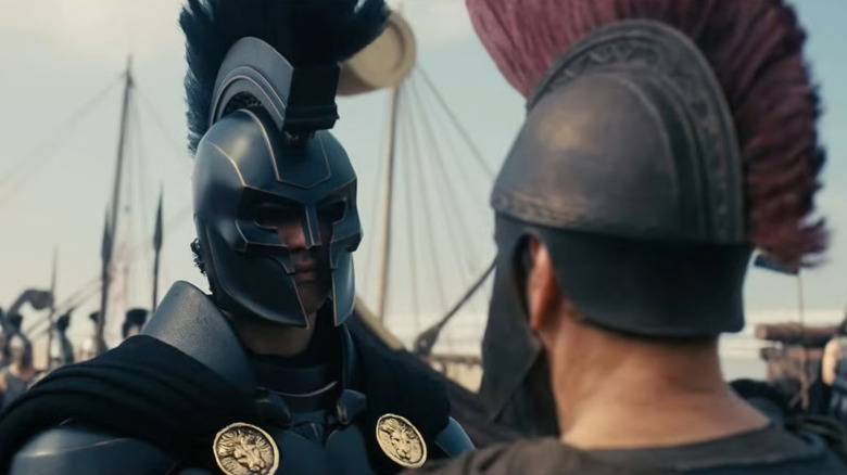 Agamemnon regardant Ulysse dans L'Odyssée