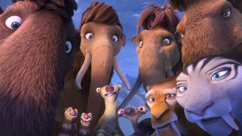 Les protagonistes de Ice Age: Collision Course semblent extrêmement perplexes (2016)
