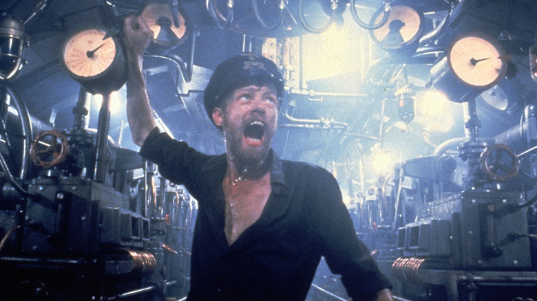 Johann crie sur le sous-marin dans Das Boot