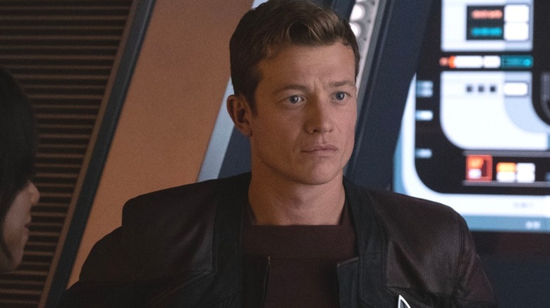 Jack Crusher dégage une expression sévère dans Star Trek : Picard (2023)