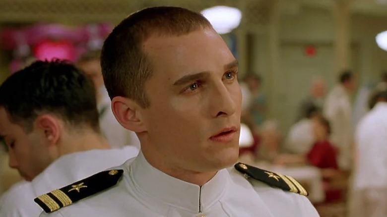Andrew Tyler dans son uniforme sur le U-571