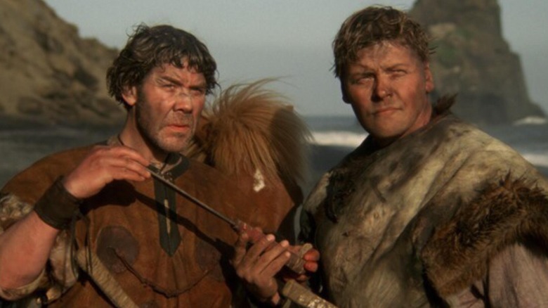 Deux Vikings avec des épées dans When the Raven Flies (1984)