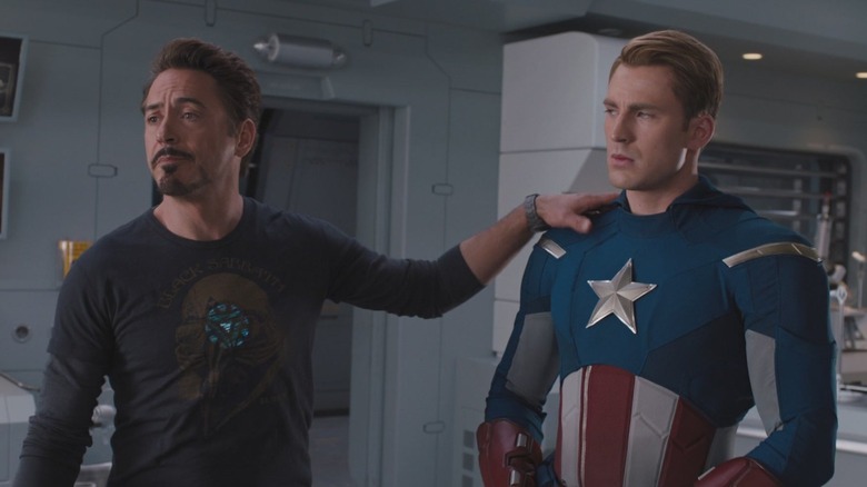 Stark et Cap jouent gentiment
