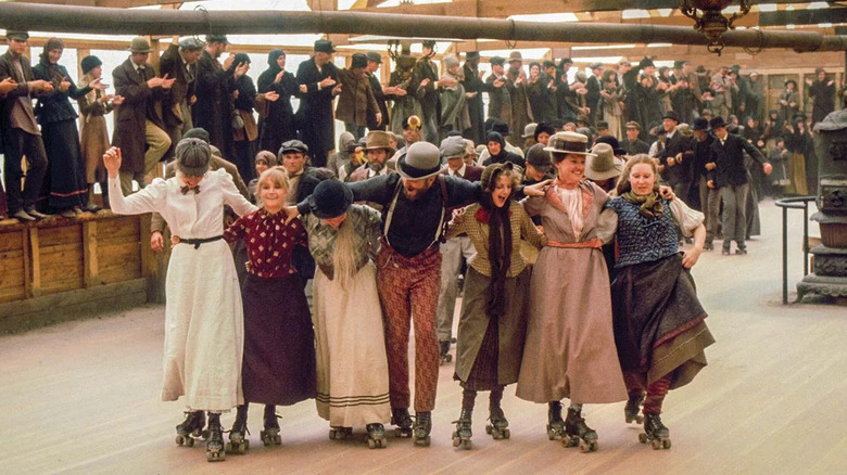 Personnages de la patinoire Wyoming Heaven's Gate dans Heaven's Gate (1980)