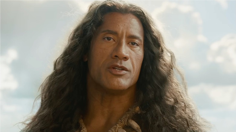 Maui parlant dans Moana (2026)