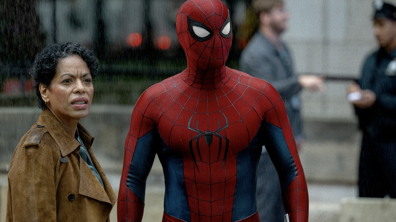 Le détective DeWolff et Peter Parker/Spider-Man repèrent quelque chose d'étrange dans Spider-Man : Brand New Day (2026)