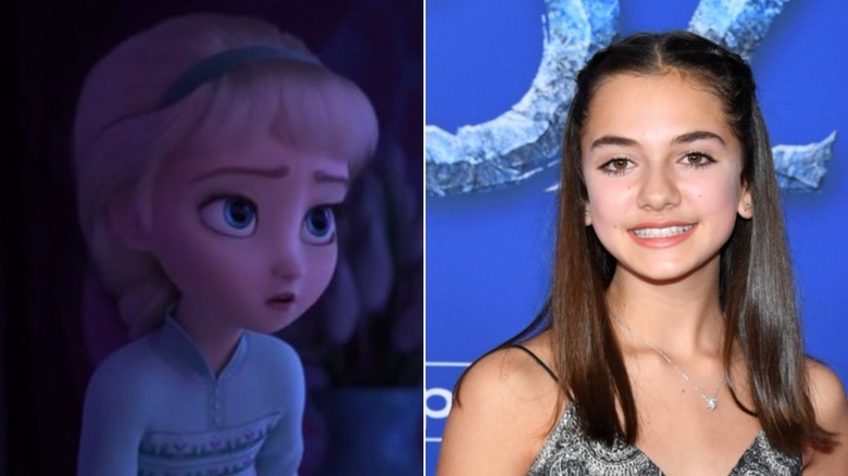 Jeune Elsa de Frozen 2, Mattea Conforti