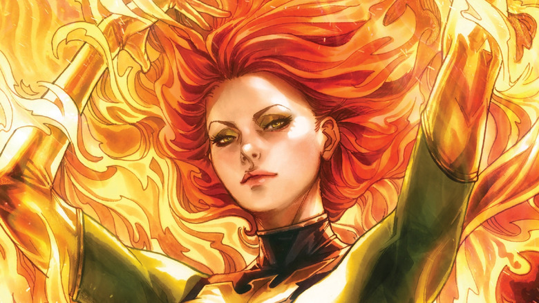 Jean Gray dans le rôle de Phoenix dans Phoenix : La mort et la renaissance de Jean Gray