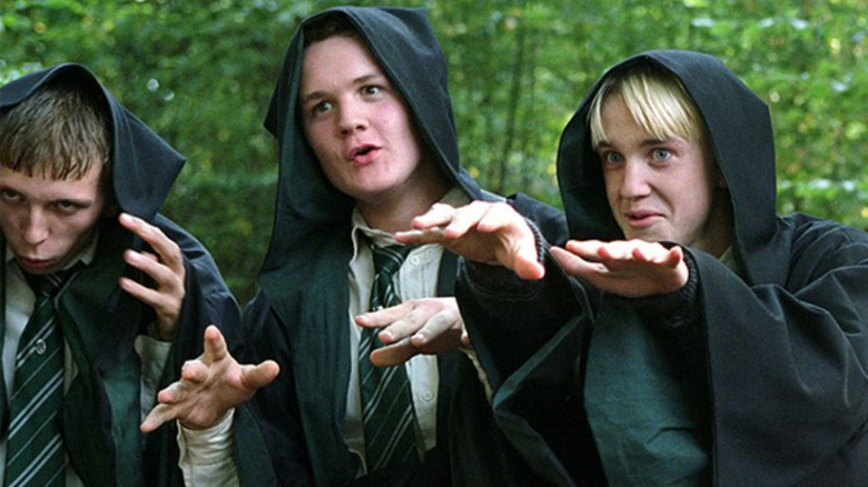 Pike, Goyle et Draco Détraqueurs