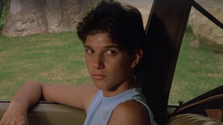Daniel LaRusso dans une voiture